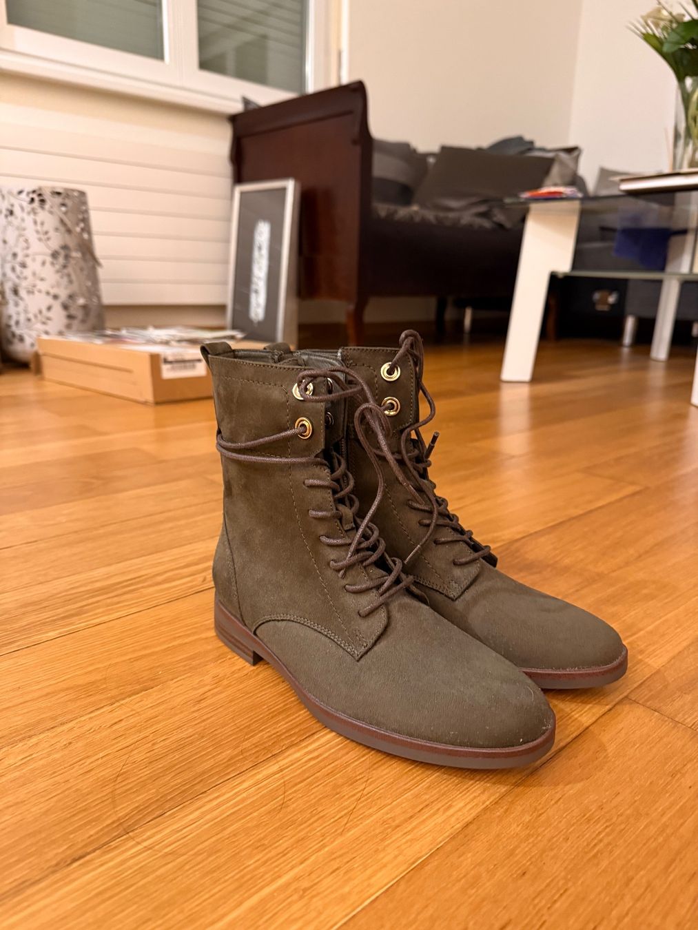 Scarpe da donna: Ganz neue wunderschöne Schnürboots – Nuovo (secondo la descrizione) da Pratteln venduto da Claudi66 1