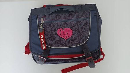 Cartable "j'aime les cheveaux" NEUF