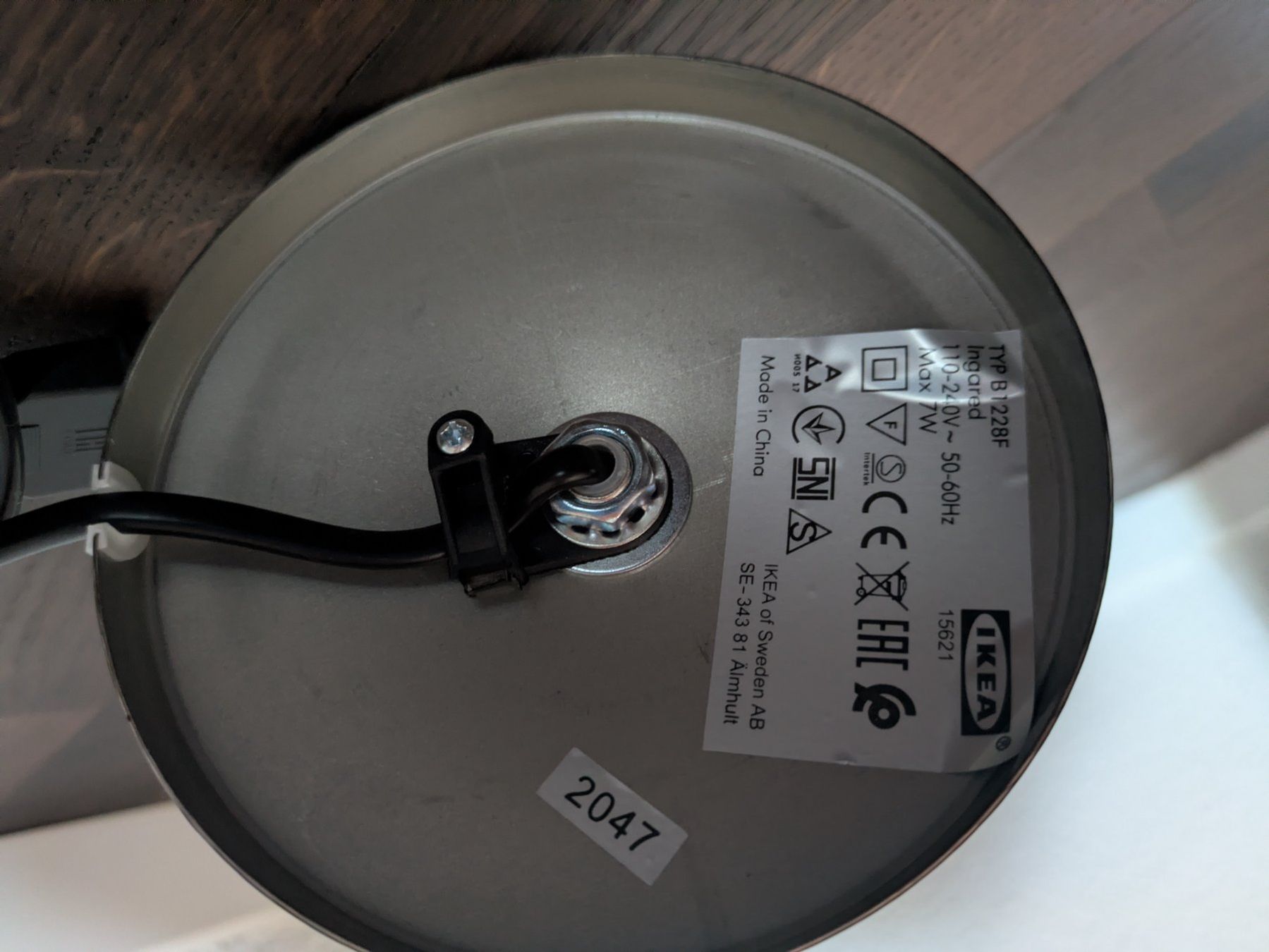 Ikea Lampen: Tischlampe IKEA B228F grau – Gebraucht aus Bremgarten AG von Gagaf 1