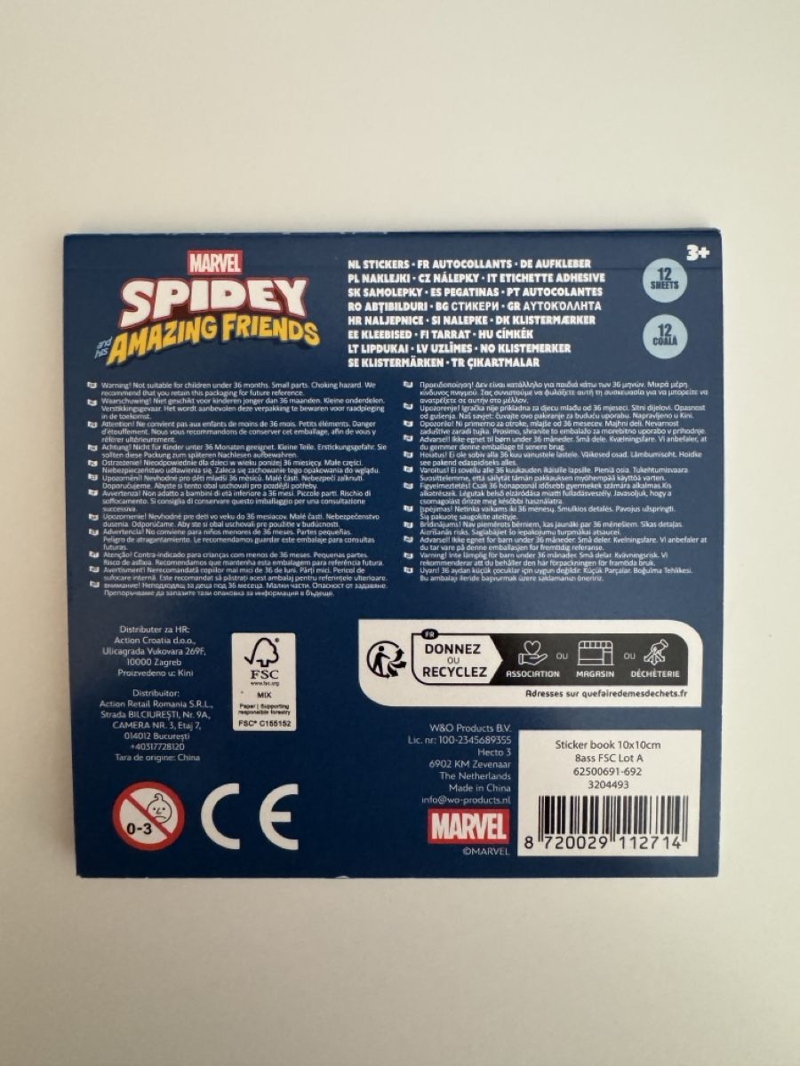 Aufkleber: Marvel Spider-Man Stickers - NEU! – Neu und originalverpackt aus Sins von sum_lv6d 1