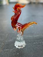 Murano Hahn aus Glas, retro Mundgeblasen Glas Italien