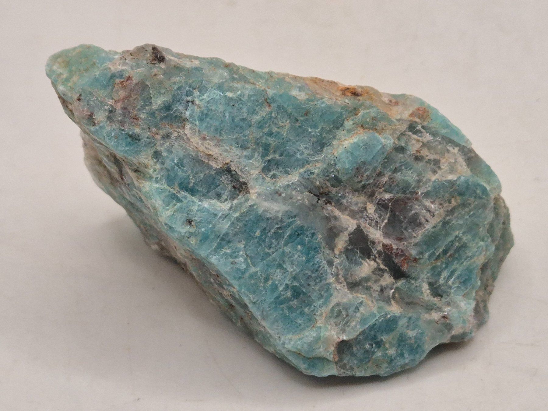 Minerali & Pietre curative: Amazonit aus Tansania (57) – Nuovo e nell'imballaggio originale da Winterthur venduto da LukasMineralienOase