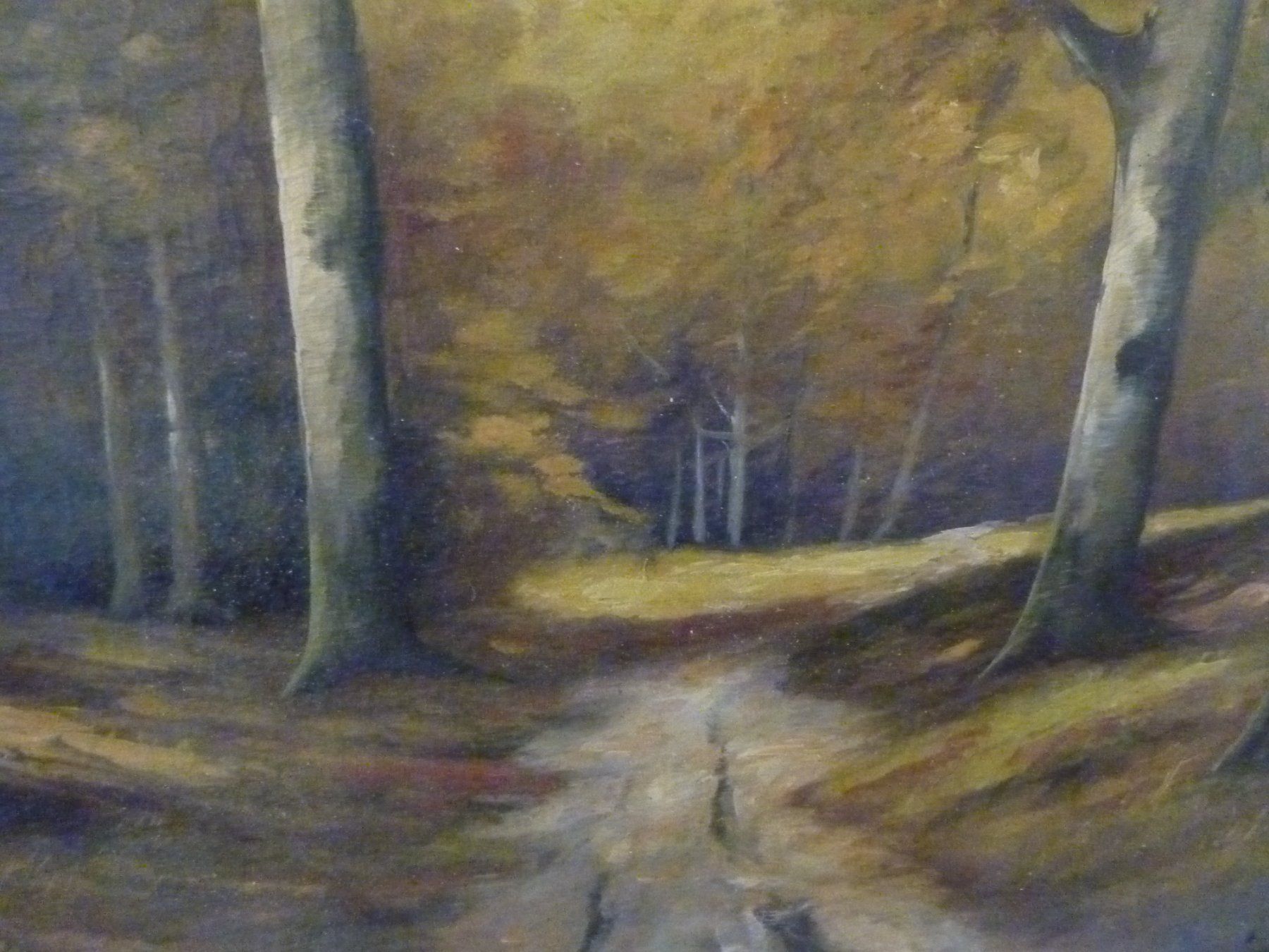 Tableaux: Antikes Gemälde, signiert – D'occasion à Bure par 1319 4