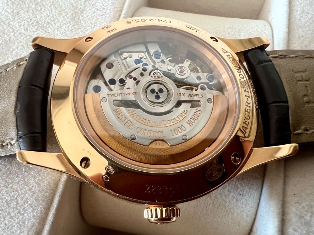 Jaeger-Lecoultre Orologi: JAEGER LE COULTRE Master Control Hometime,18KGold- OVP€18900 – Nuovo e nell'imballaggio originale da Le Mont-sur-Lausanne venduto da LycaGallery 6