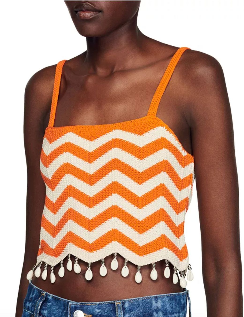 Sandro Tops: Last chance till 25 June Sandro knitted cropped top - Size 3 – Neu und originalverpackt aus St-Sulpice VD von juhdu 3