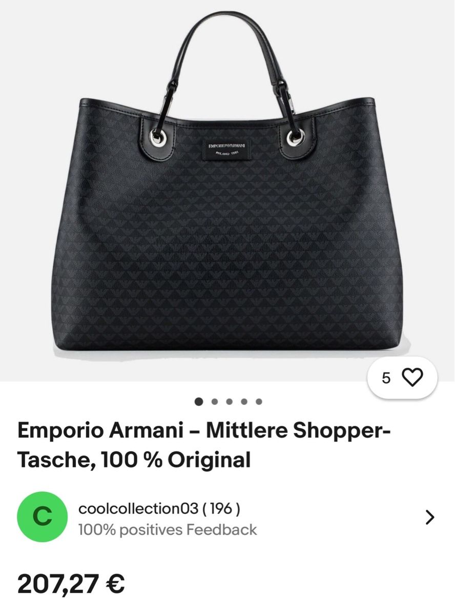 Armani Borse da donna: Tasche Emporio Armani – Usato da Oberentfelden venduto da ana_n7vf 1