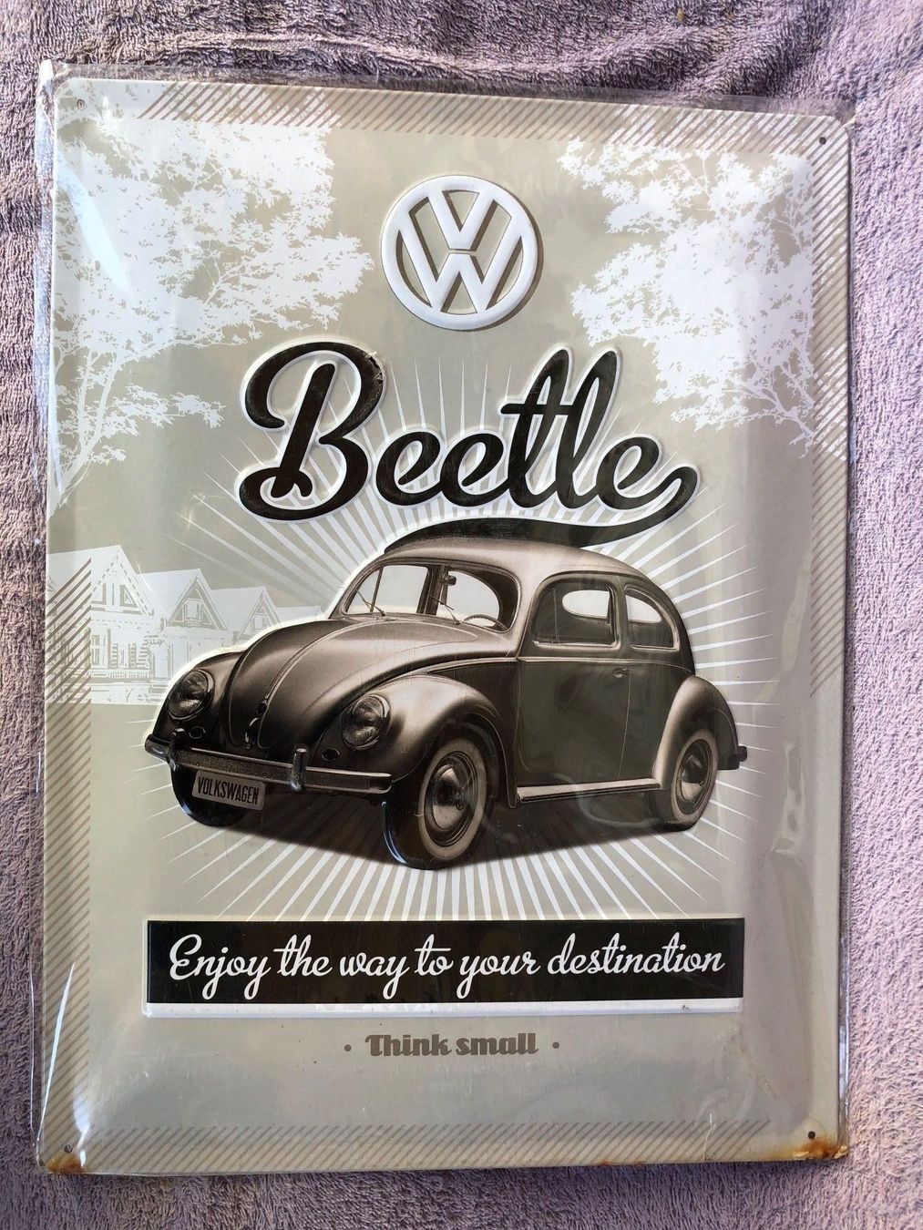 Insegne: Vw beetle oldtimer käfer classic – Nuovo (secondo la descrizione) da Reinach AG venduto da rares75