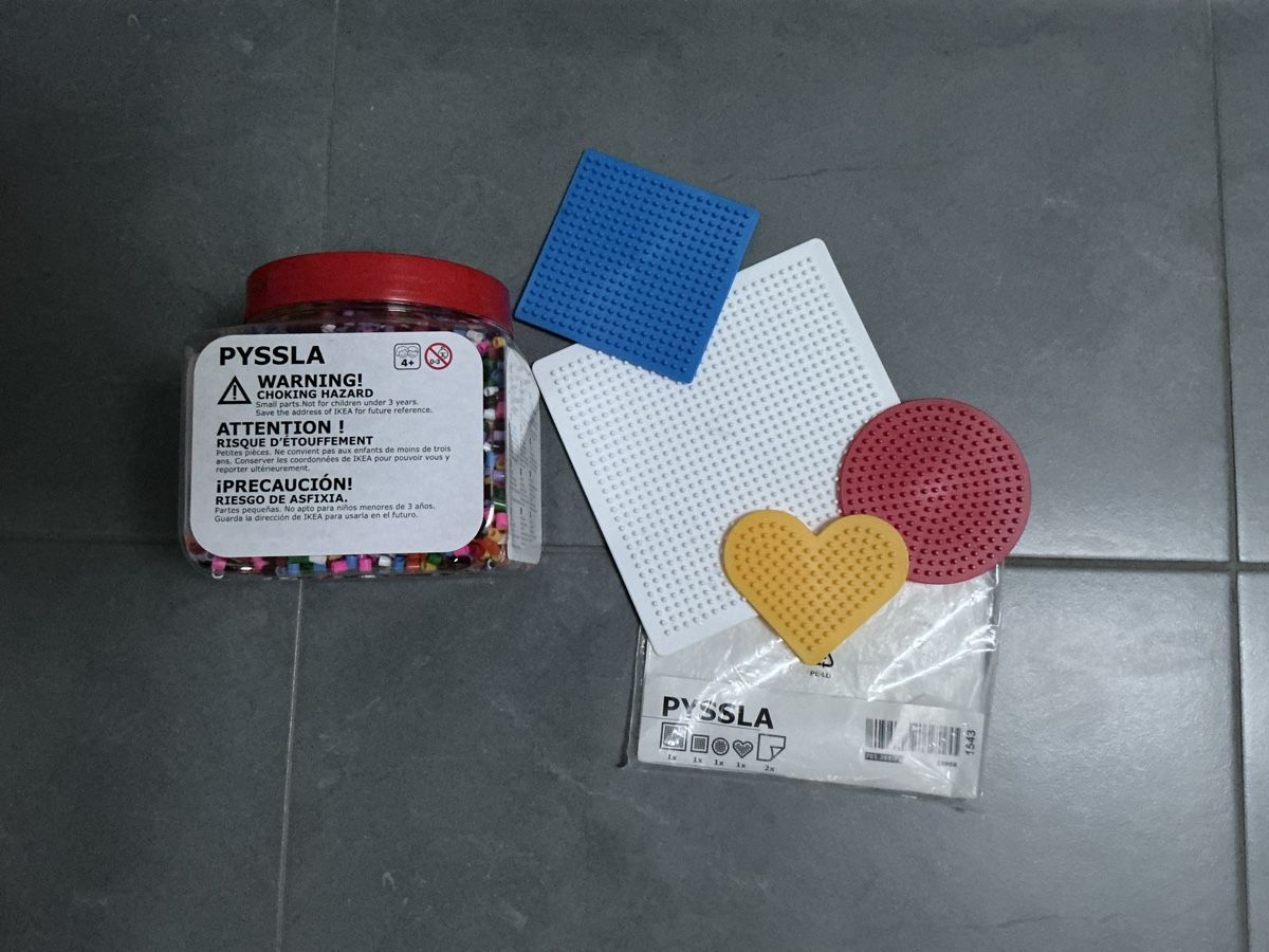 Ikea Kit bricolage: Bügelperlen Pyssla von Ikea – Usato da Theilingen venduto da Cykelnyckel