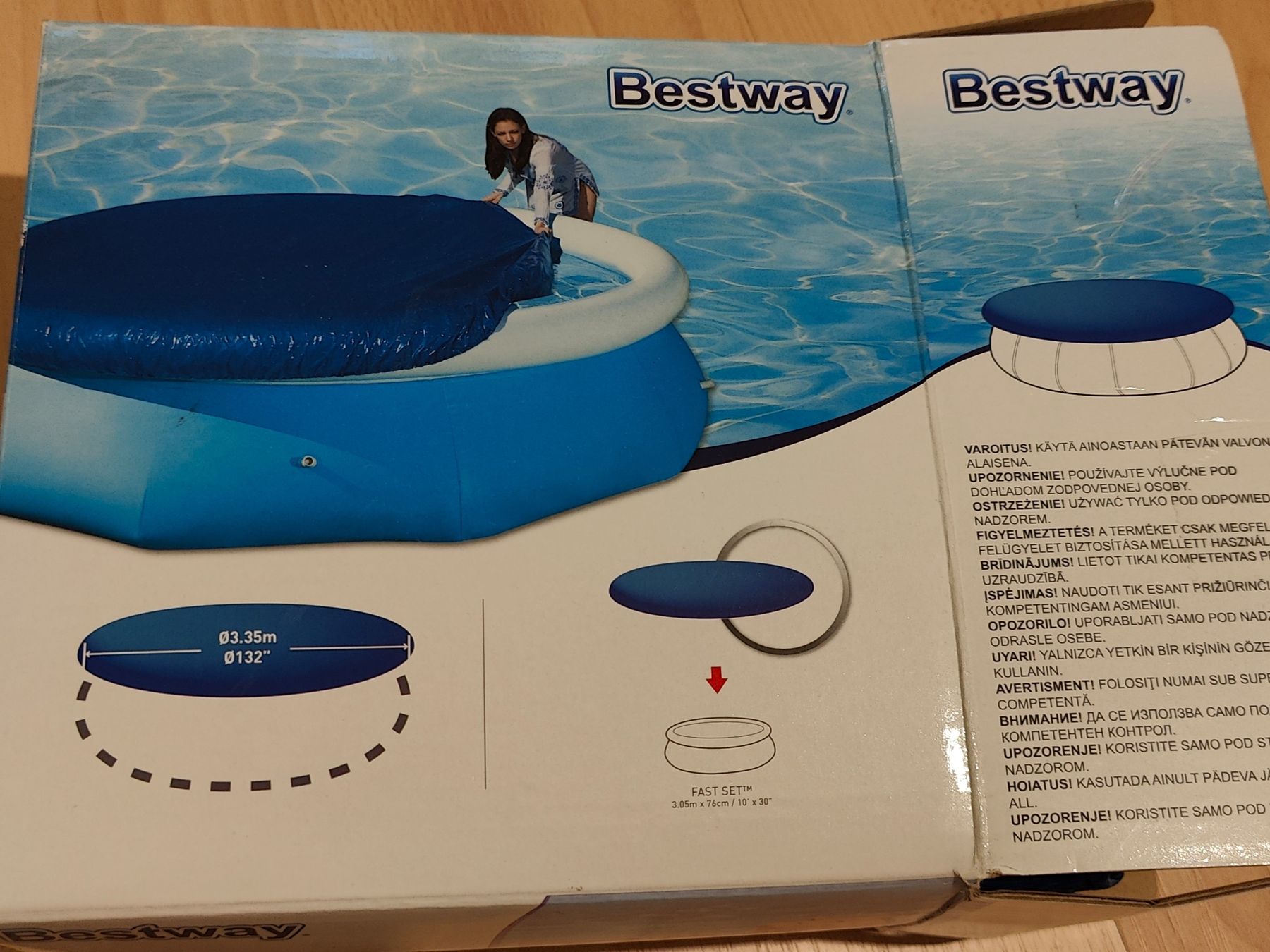 Bestway Schwimmbad: Bestway Pool mit Zubehör – Gebraucht aus Birr von Barnee85 2