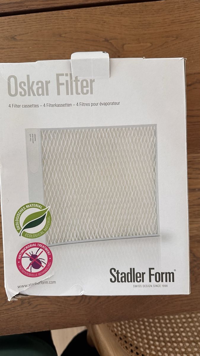Stadler Form Lüftung: Oskar Filter Stadler Form – Neu und originalverpackt aus Wetzikon ZH von InsideStar