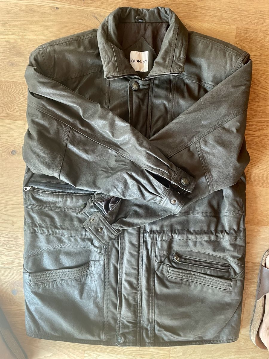 Giacche: Herren Lederjacke Quadro Grösse 46  – Usato da Oberwil BL venduto da another-day-of-sun