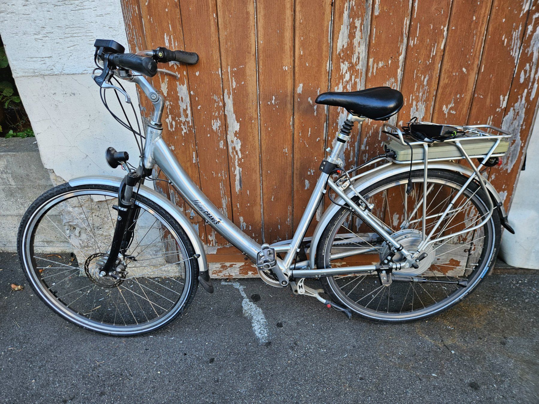 Biciclette: E-Bike Flying Cranes silber – Usato da Wegenstetten venduto da 1000er 1
