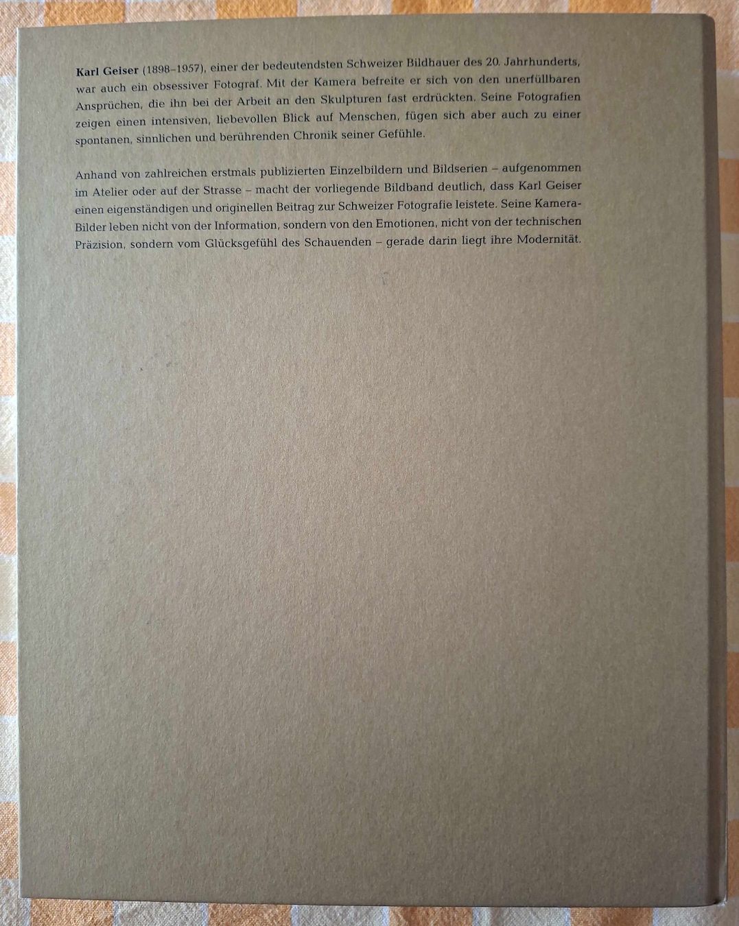 Libri: KARL GEISER Fotografien – Usato da Seuzach venduto da wie_c66v 2