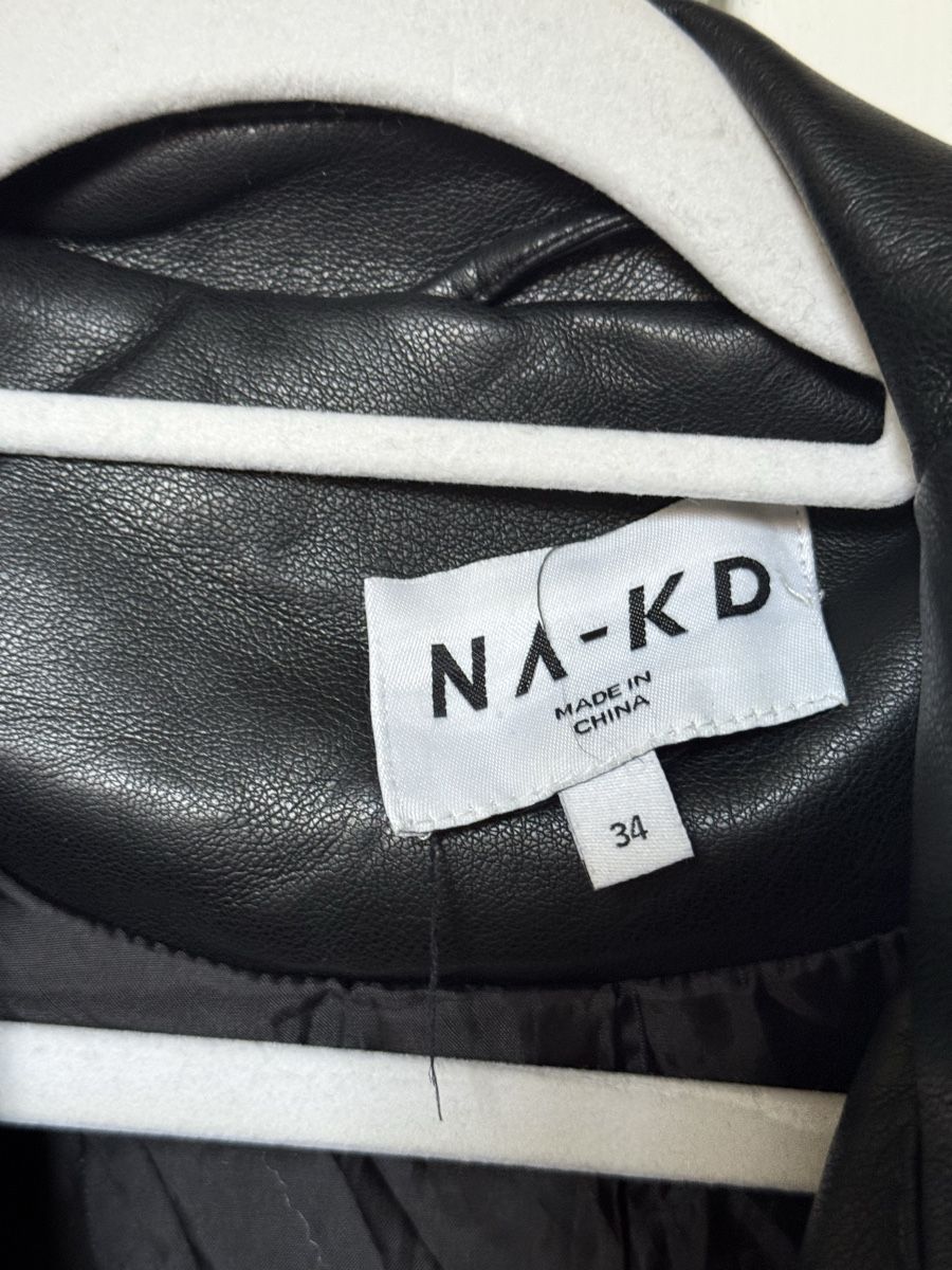 Na-kd Giacche: Schwarze Lederjacke Nakd 34/xs – Usato da Zürich venduto da len_str8 2