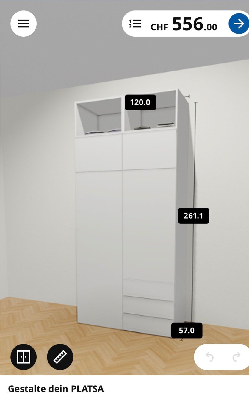 Ikea Schränke: Schrank PLATSA von IKEA – Gebraucht aus Zug von snowwhite5 1