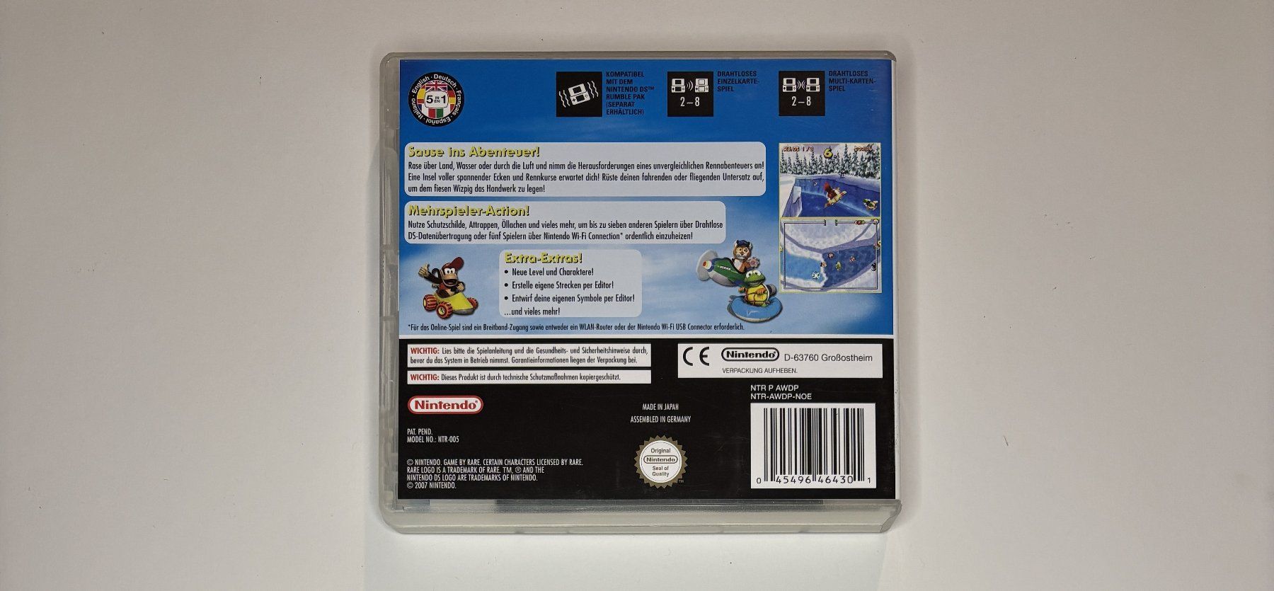 Giochi: NDS - Diddy Kong Racing DS – Usato da Allschwil venduto da Bullach 2