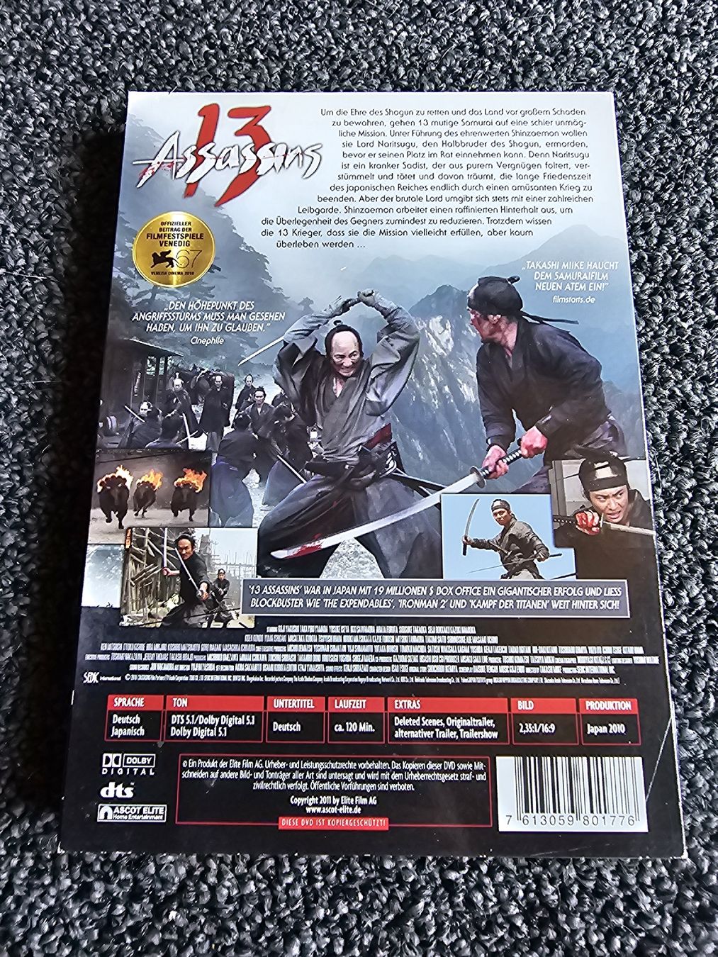 Tutti i DVDs: 13 Assassins (21420) – Usato da Ruswil venduto da jan_bxl5 1