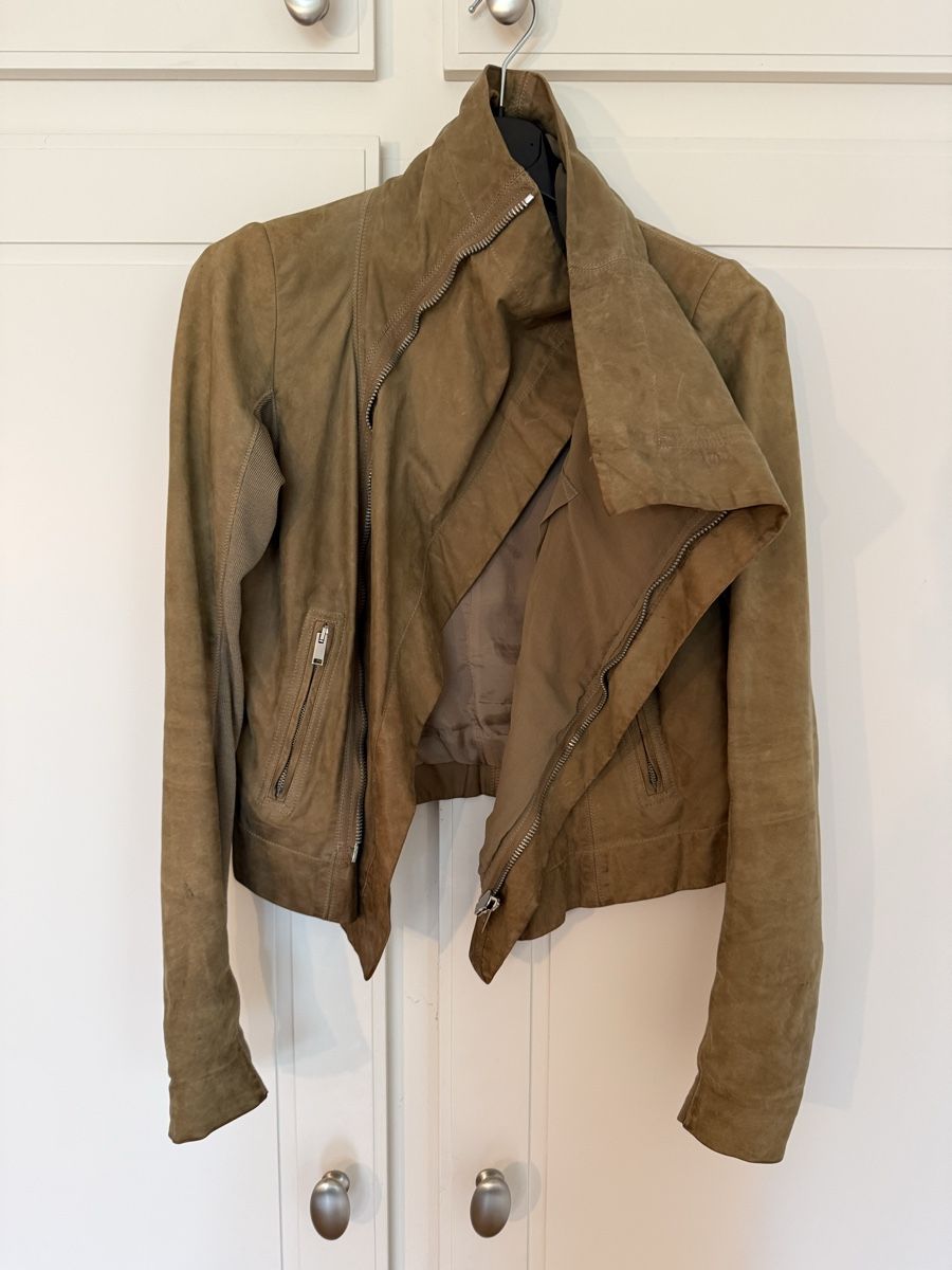 Rick Owens Giacche: Lederjacke von Rick Owens – Usato da St. Gallen venduto da calendula123 3