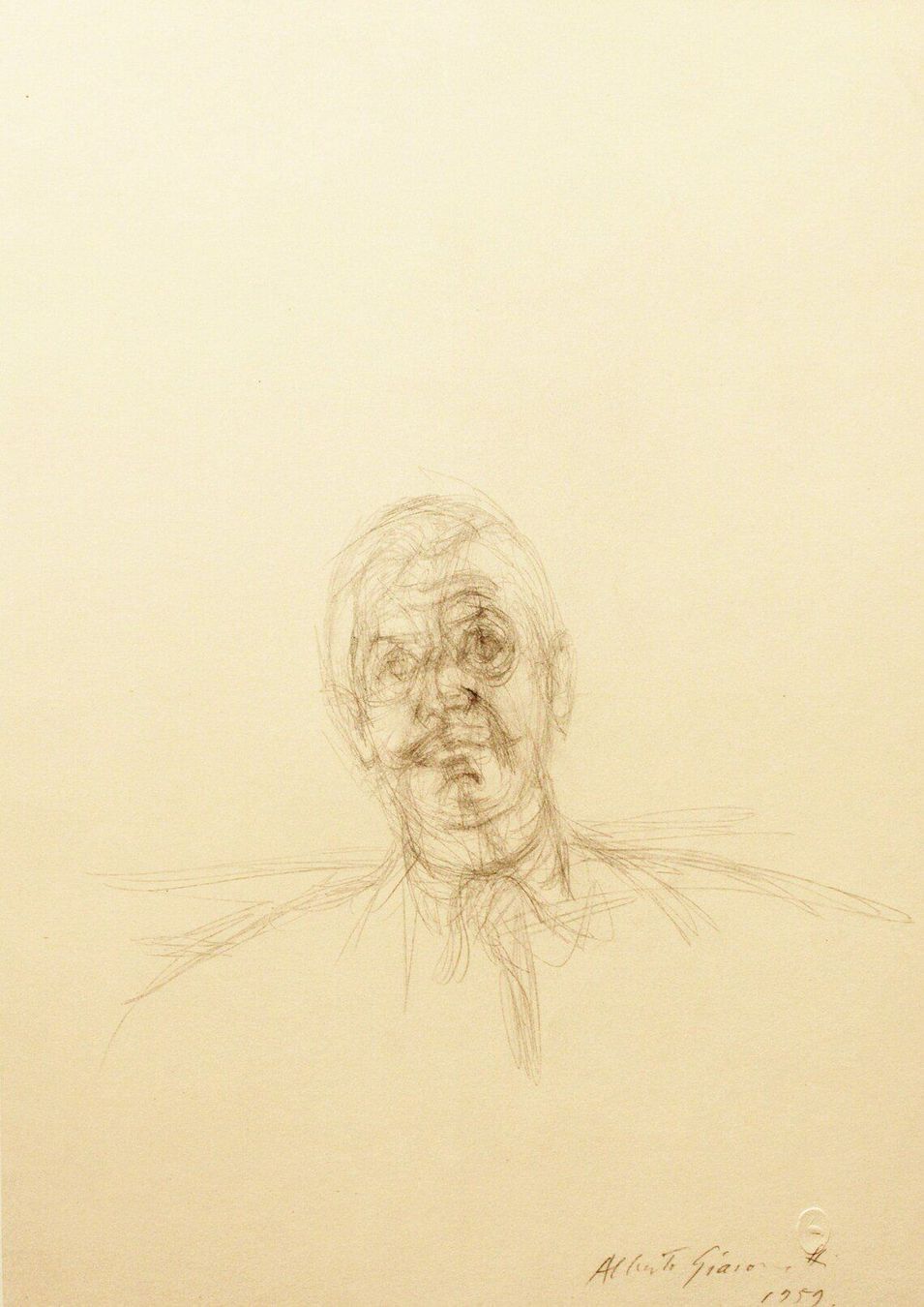 Grafiken & Lithographien: Alberto Giacometti, Vintage Lithographie – Neu (gemäss Beschreibung) aus Ponte Tresa von 11GalleriaAlterEgo11 1