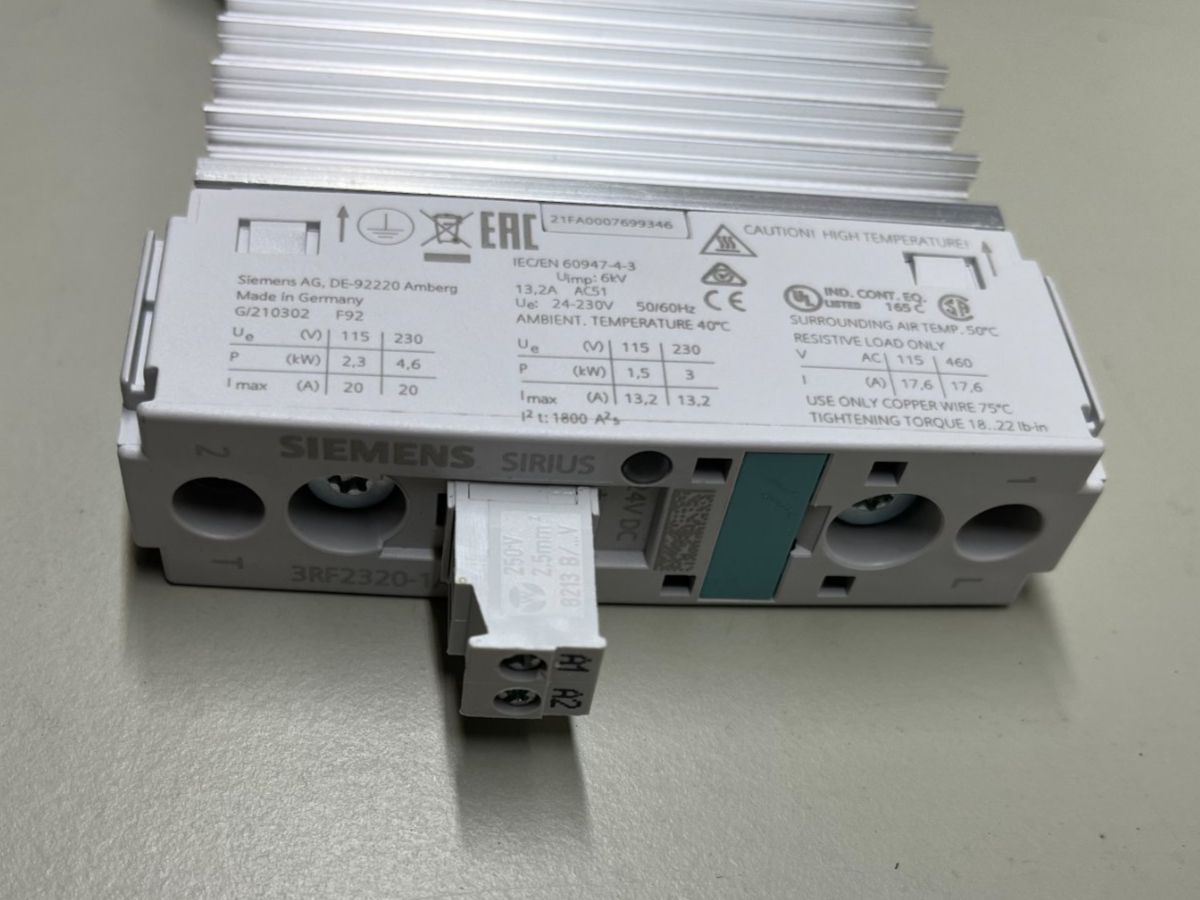 Siemens Componenti elettronici: Siemens Sirius Halbleiterschütz 4stk. – Nuovo (secondo la descrizione) da Jenaz venduto da Speedy350 3