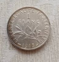 France 1 franc 1915 en argent