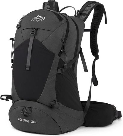 XL Wasserdichter Wanderrucksack 35L + Regenschutz