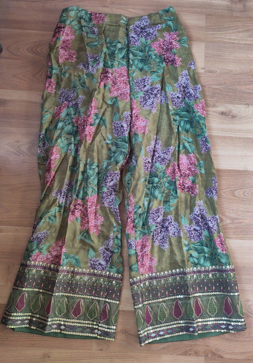 Pantaloni: Sommerhose mit Blumenmuster von Ethnc, Gr. S, neu – Nuovo (secondo la descrizione) da Lugano venduto da kat_lm5b 2