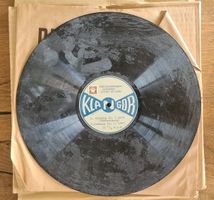 Alte Tondokumente auf Schallplatten