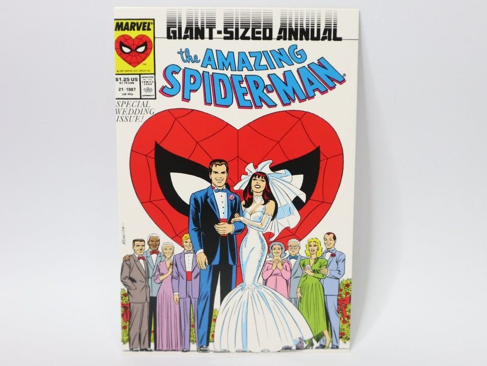 Cartoline postali: AK Marvel Spider-Man Wedding Spiderman – Nuovo (secondo la descrizione) da Genève venduto da EMellau