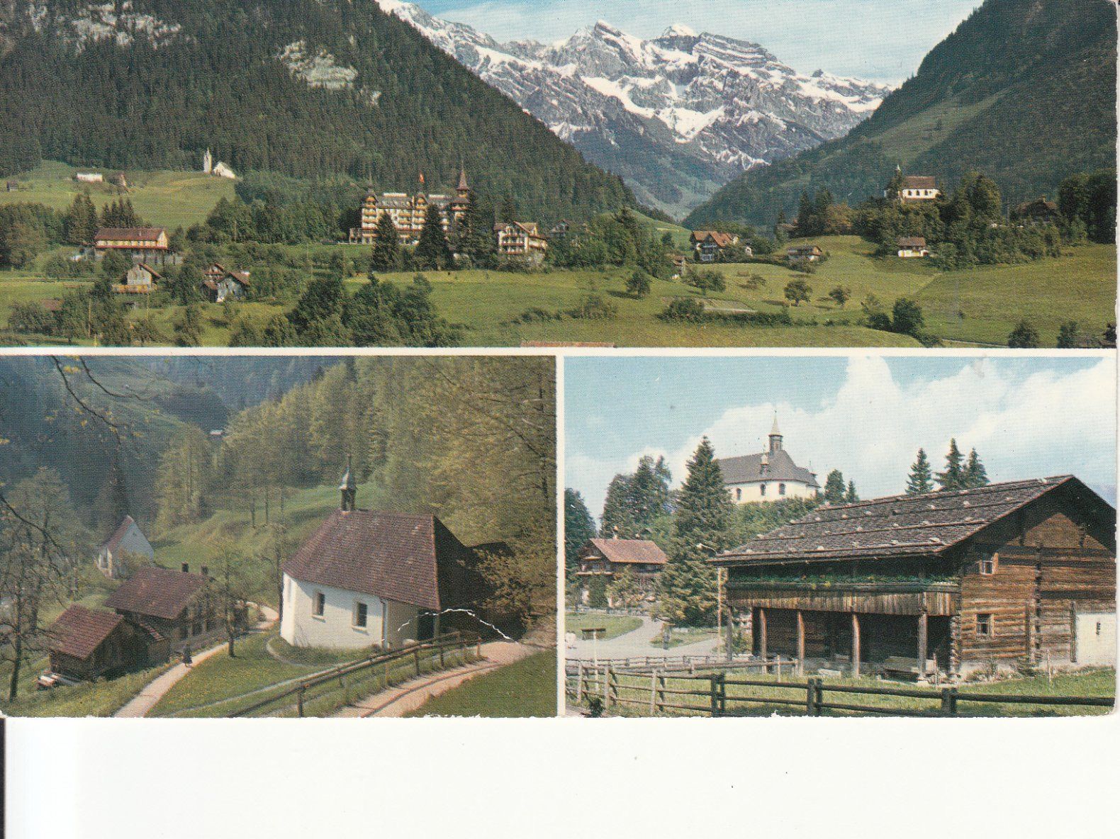 Cartoline postali: Flüeli ca. 1950 – Usato da Bürglen TG venduto da StampGraf