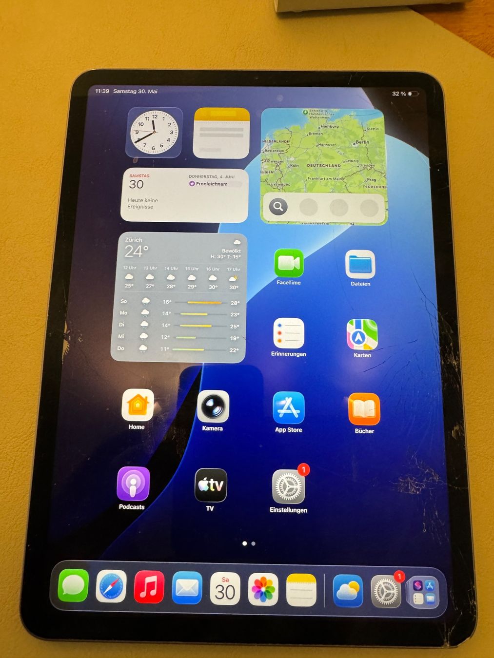 Apple Tablet PC: iPad Pro (11 Zoll, 1. Generation) – Difettoso da Adliswil venduto da Busys 4