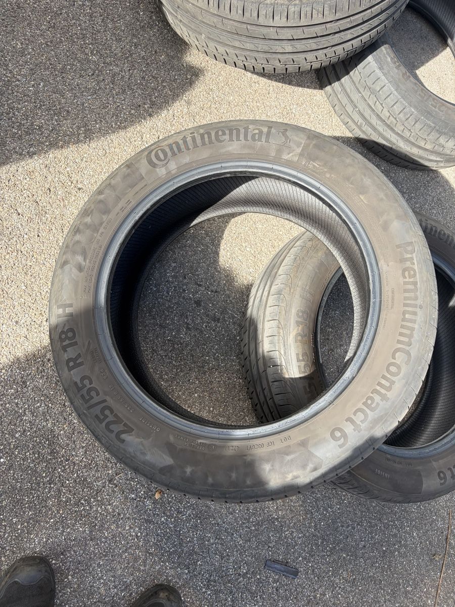 Pneumatici & Ruote complete: Continental Sommerreifen 225/55R18 – Usato da Wettingen venduto da Nici1932 1