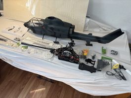 Scale fuselage AH1 avec mécanique Trex500 