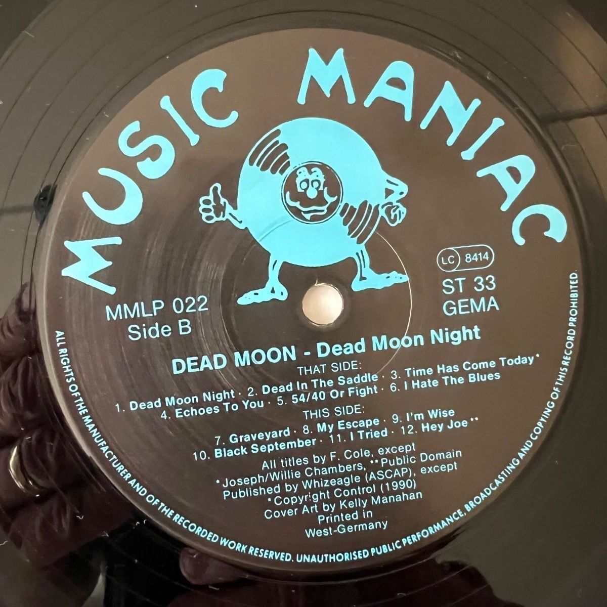 Schallplatten: Dead Moon - Dead Moon Night / 1. D-Press. 1980 - TOP – Gebraucht aus Gais von soundcave57 3