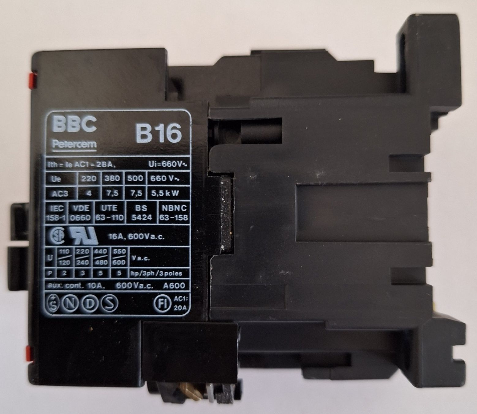 ABB Schalter: Schütz (ABB) BBC B16-40-00 – Gebraucht aus Sevelen von rwi_k7mr 1