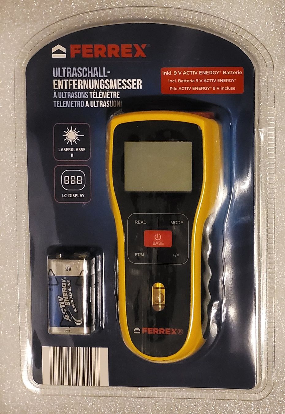 Ferrex Misurare: Ultraschall-Entfernungsmesser – Nuovo e nell'imballaggio originale da Zürich venduto da Avd 5