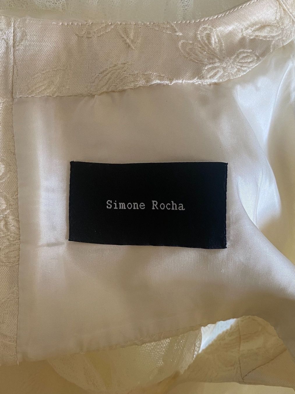 Vestiti: Simone Rocha cream dress – Usato da Zürich venduto da daria_m 7