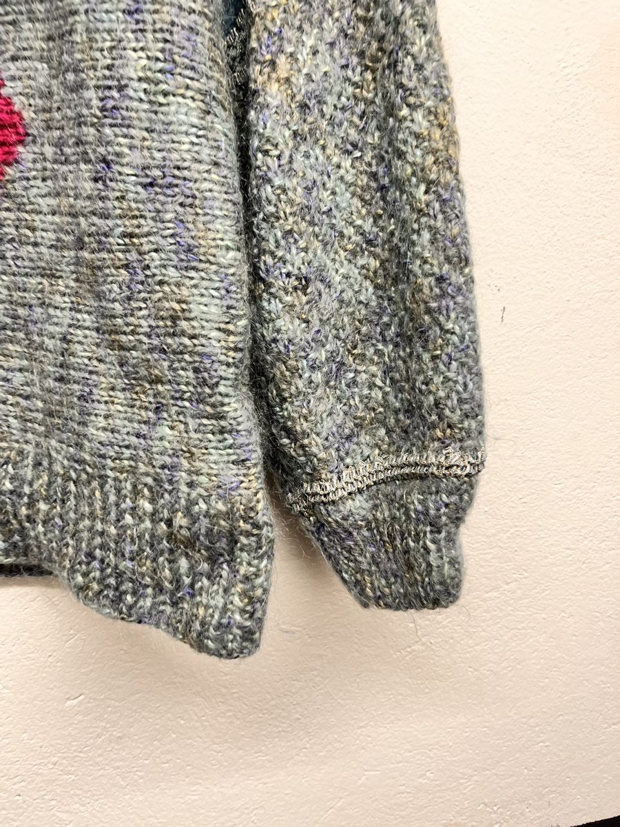 Pullover & Sweatshirts: Vintage 1980s abstract pullover wool blend m – Gebraucht aus Lausanne von Danash 1