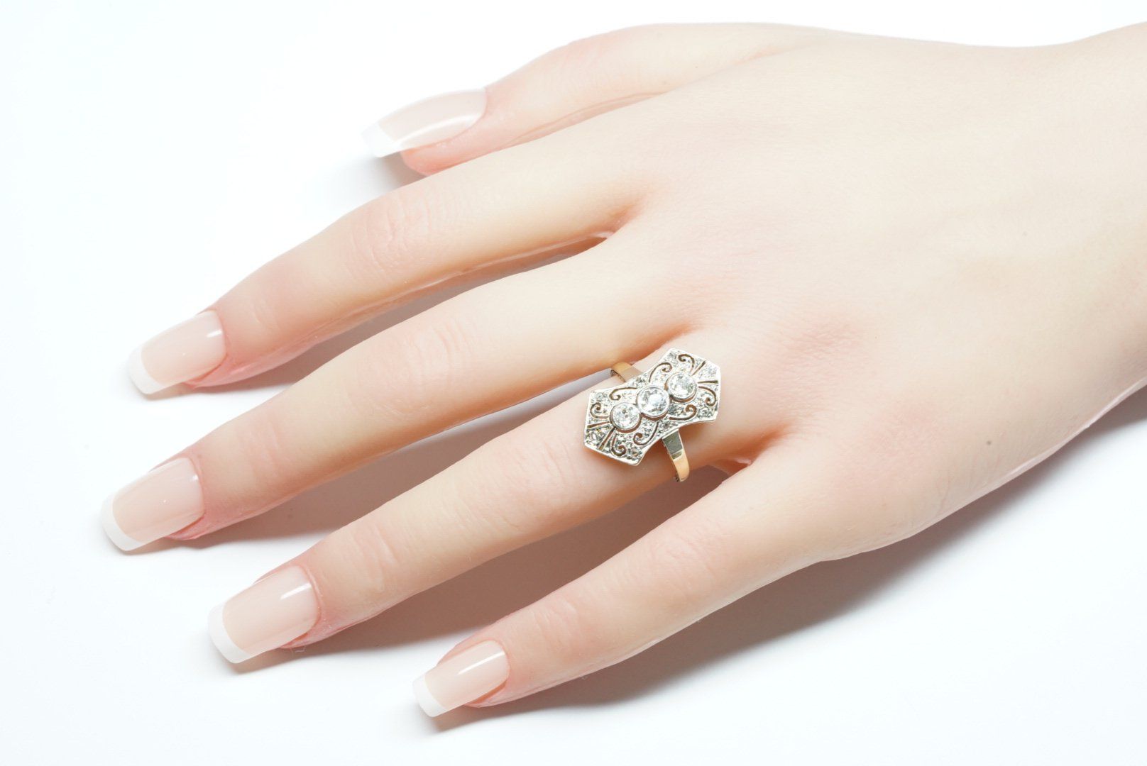 Anelli: Fingerring Antikschmuck Art Deco – Usato da Bülach venduto da Re-Jewelled 5