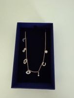 Swarovski Halskette mit Charms in Roségold