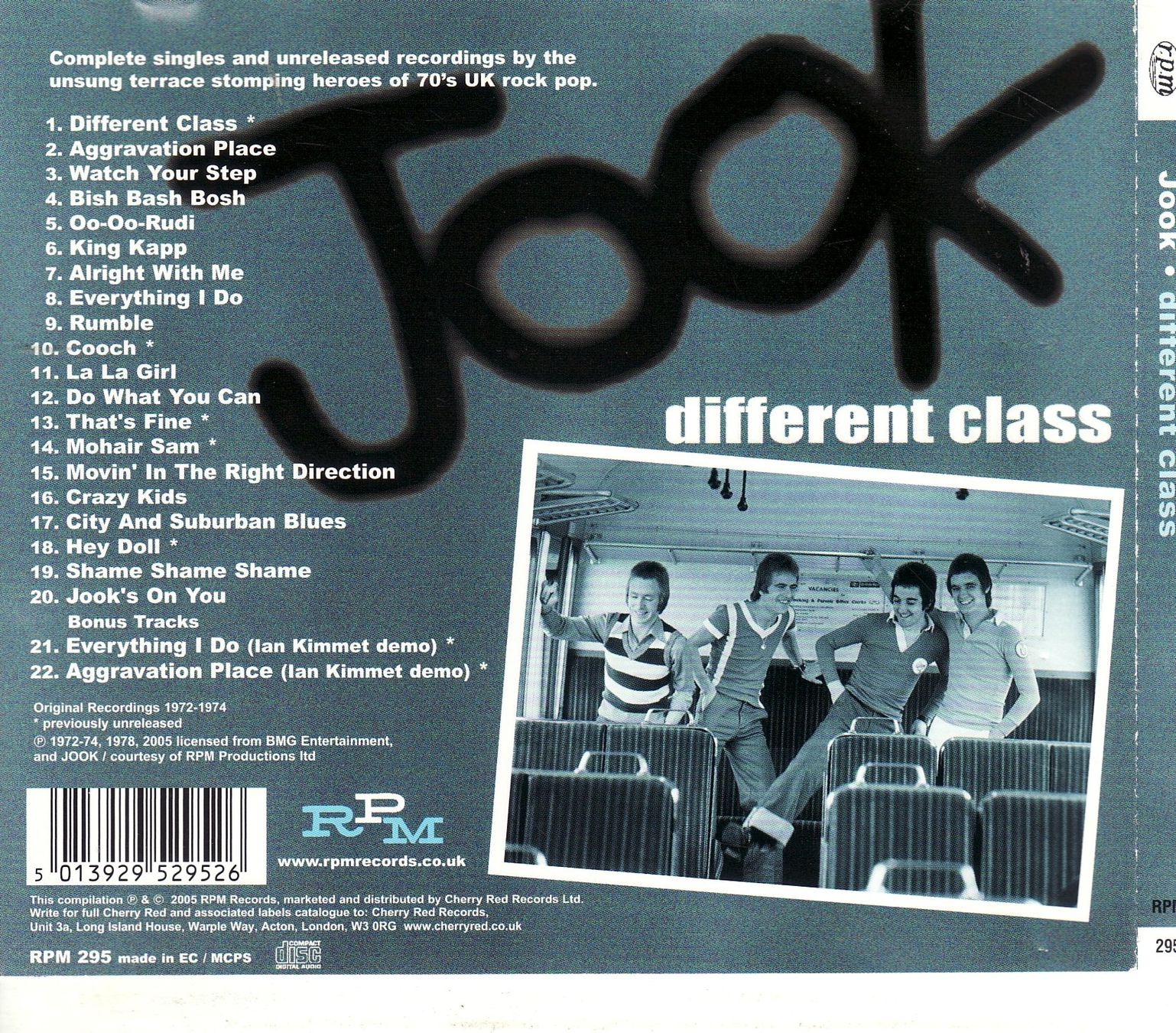 CDs: Jook – Different Class – Neu (gemäss Beschreibung) aus Boussens von catfood01 1