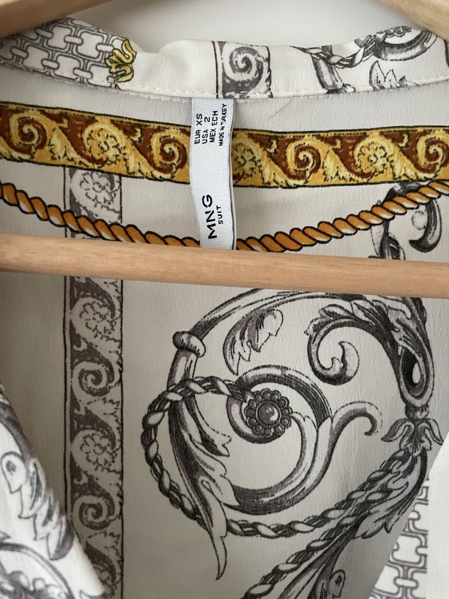 Mango Robes: Dress pattern printed short sleeve – Neuf (Voir description) à Thalwil par Marina2603 1