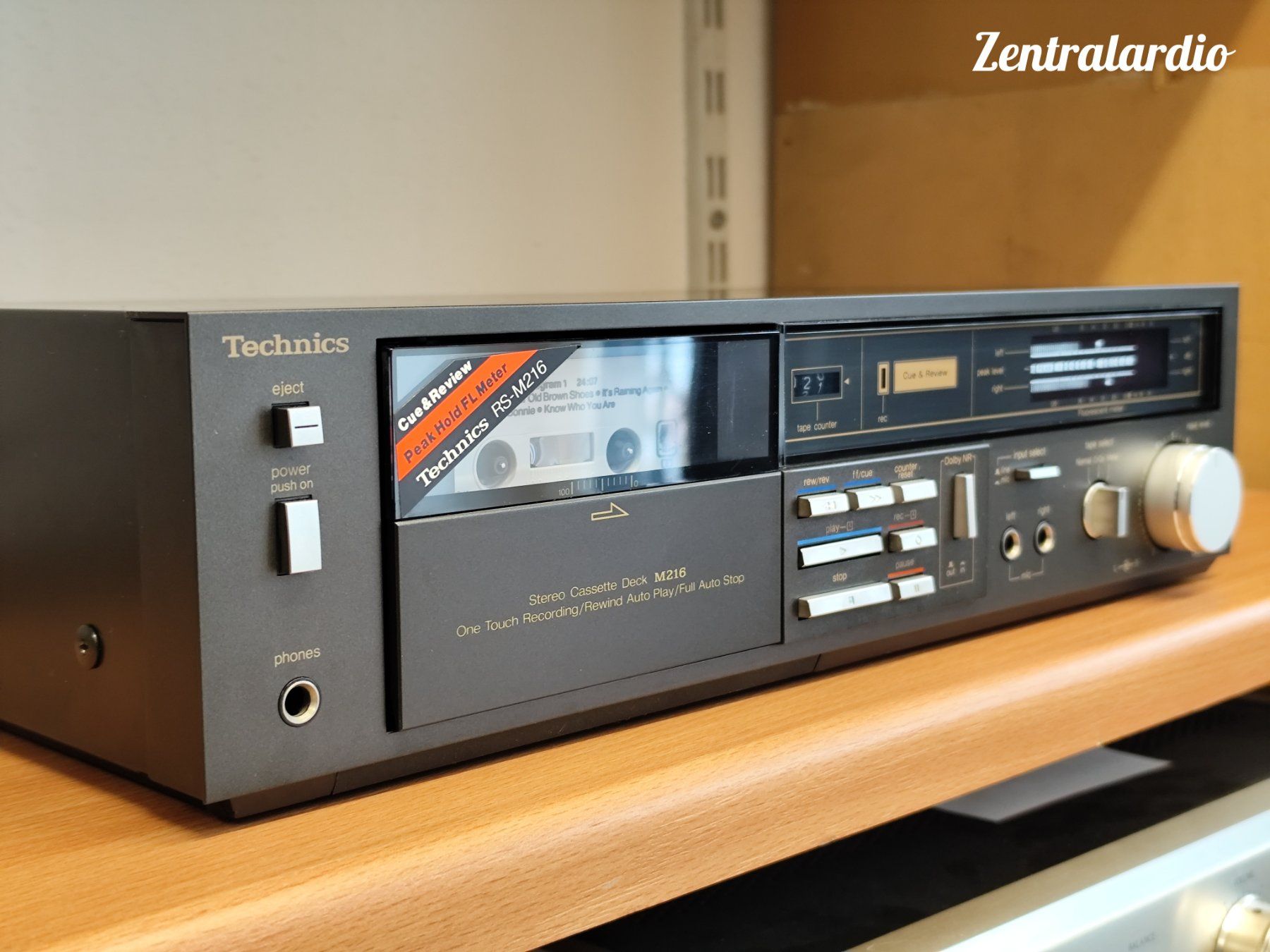 Technics Aufnahmegeräte: Technics RS-M216 Tape Deck – Gebraucht aus Zürich von Zentralradio 3