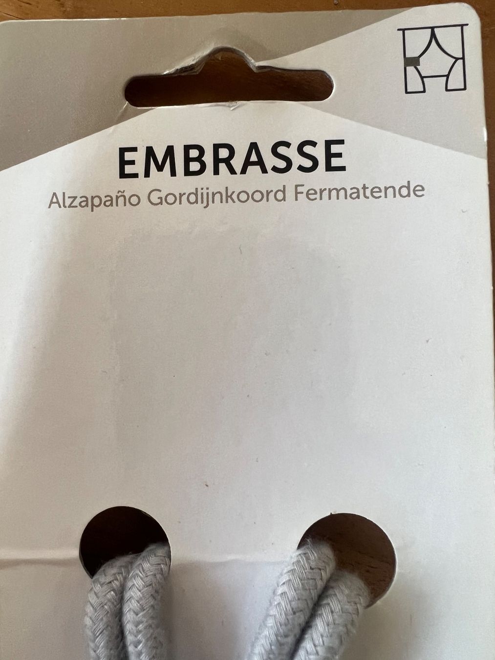 Tutte le decorazioni: 4 embrasse neufs gris – Nuovo e nell'imballaggio originale da Lugnorre venduto da jul_lnh6 1