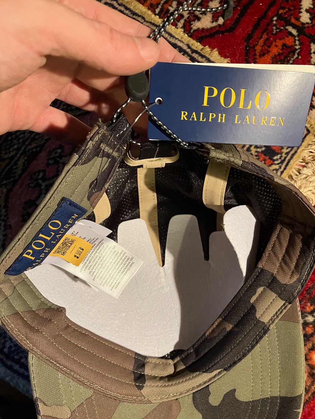 Ralph Lauren Chapeaux, bonnets & casquettes: Polo Ralph Lauren Polyester Cap Camo – Neuf avec emballage d'origine à Neuchâtel par  5