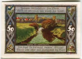 Notgeld "50 Pfennig. Poppenbüttel 1921"