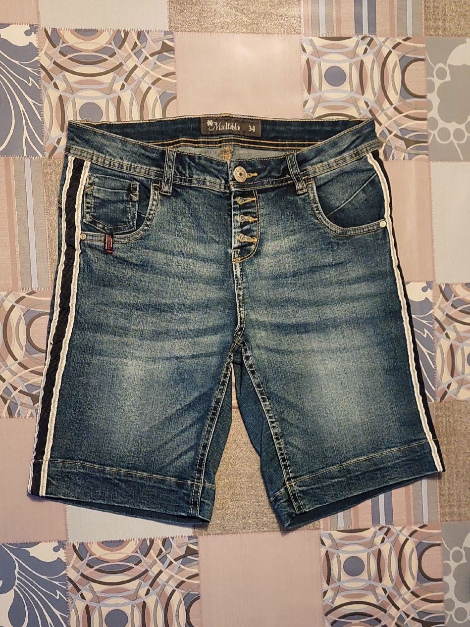 Jeans: Jeans-Hose Gr. 34 kurz – Nuovo (secondo la descrizione) da Langendorf venduto da MASENI25
