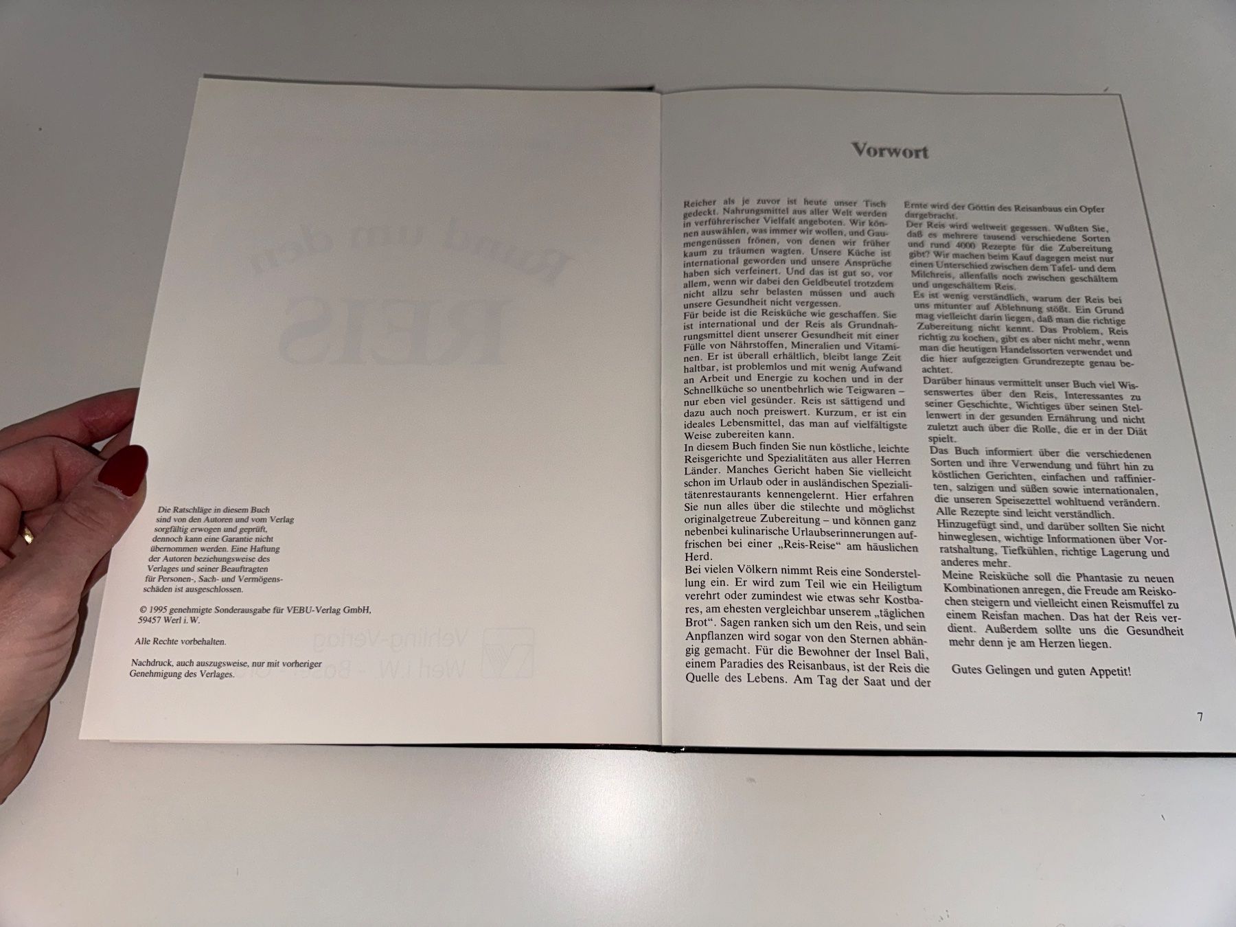 Libri: KOCHBUCH: Rund um den Reis – Usato da Grosswangen venduto da Second_hand_paradise 1