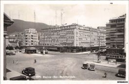 Biel Bienne / Bahnhofplatz 1939 Oldtimer