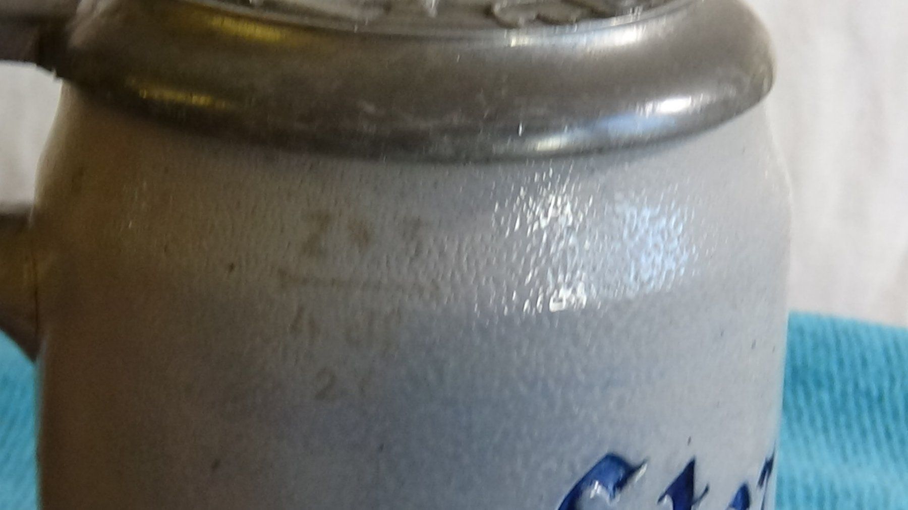 Hürlimann Bicchieri: Bierkrug Hürlimann Sternbräu – Usato da Wiedlisbach venduto da Bobesch10 2